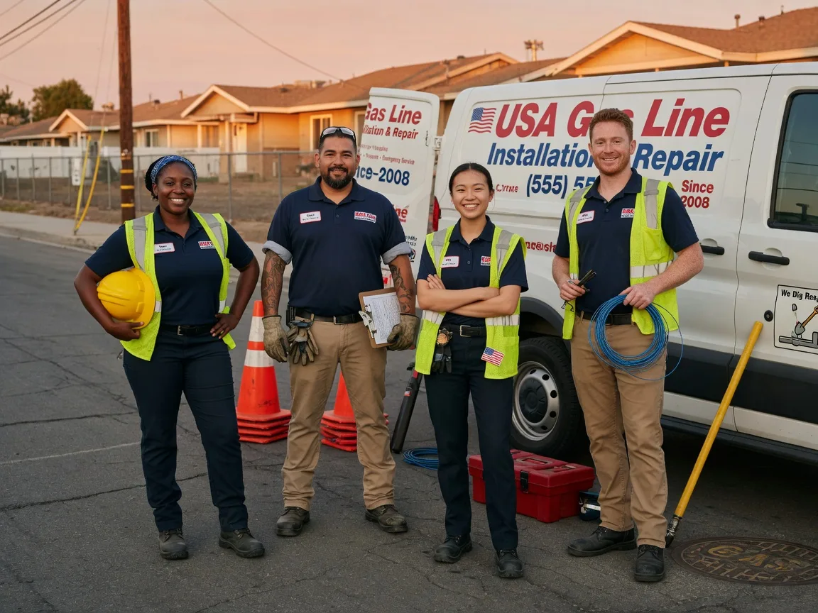 Gas Line Installation company in Popejoy, IA